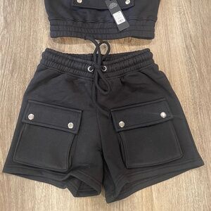 Put it in your pocket Fleece Short Set